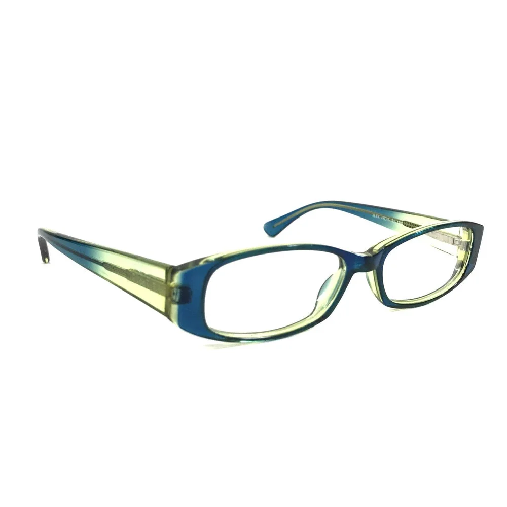 Miraflex Kids Eyeglasses Frame ALEX 1292 Blue Green Fade Rectangle 45-15-135